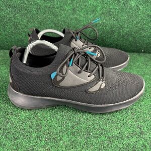 Vessi Everyday 2.0 Womens Size 11 Lace Up Waterproof Shoes Sneakers Black White